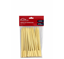 ESPETO DE SANDUICHE BAMBU GOLF 15CM C/50PÇS MR409